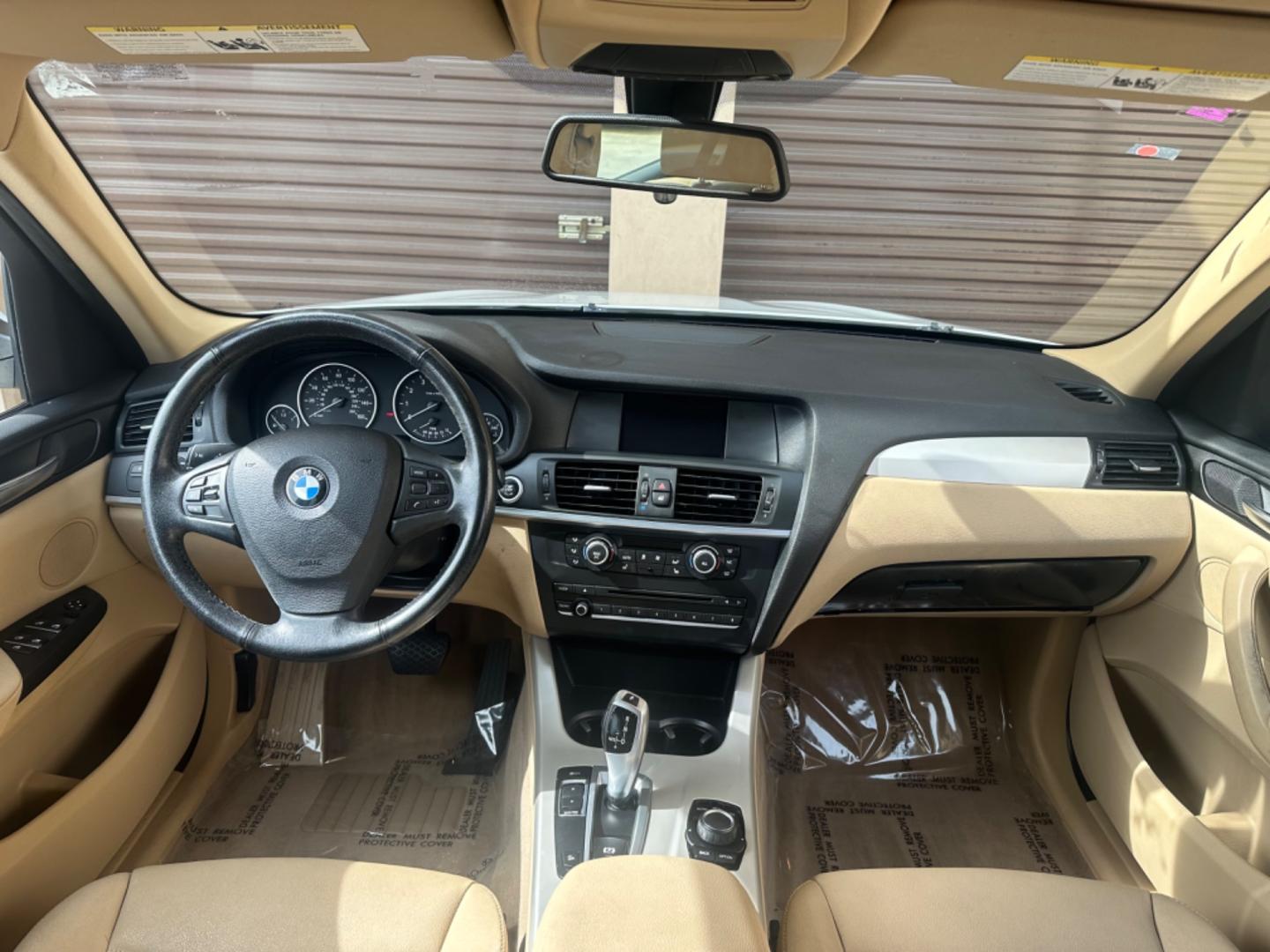 2013 WHITE /Tan BMW X3 xDrive28i (5UXWX9C54D0) with an 3.0L L6 DOHC 24V engine, 8-Speed Automatic transmission, located at 30 S. Berkeley Avenue, Pasadena, CA, 91107, (626) 248-7567, 34.145447, -118.109398 - Moon roof! Leather! Premium Package! - Photo#20